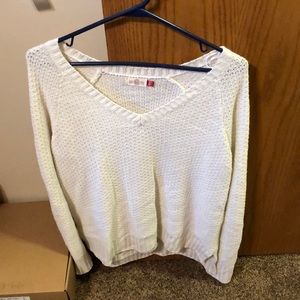 White sweater